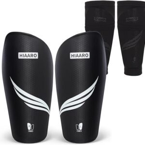 Soccer Shin Guards for Kids Youth Adults, Shin Pads and Sleeves with Optimized Insert Pocket, Protective Soccer Equipment for Boys Girls Men Women