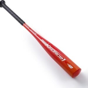 Reebok - T Ball Bat, 25-Inch Aluminum Bat for Kids & Youth, Baseball Bat for Practice, Training, and Beginners (Red)