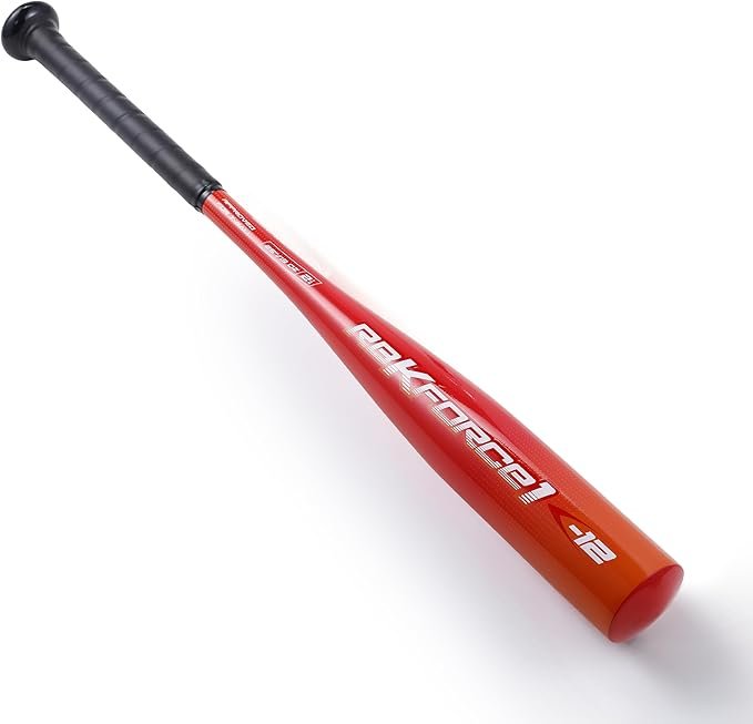 Reebok - T Ball Bat, 25-Inch Aluminum Bat for Kids & Youth, Baseball Bat for Practice, Training, and Beginners (Red)