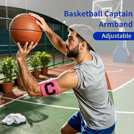 Cyrank 10PCS Elastic Soccer Captain Armband, Captain Arm Bands for Soccer Adjustable Leader Armband Unisex Football Arm Band for Adult & Youth Team Sports, Rugby, Basketball, Volleyball - Image 4