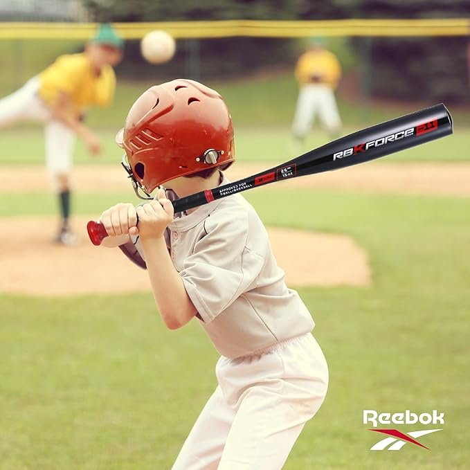 Reebok - T Ball Bat, 26-Inch Aluminum Bat for Kids & Youth, Baseball Bat for Practice, Training, and Beginners (Black) - Image 4