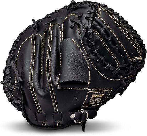 Franklin Sports Field Master Baseball + Softball Glove - Field Master Adult + Youth Baseball + Softball Mitt - Men's + Women's Gloves - Right Hand Throw - Image 2
