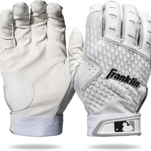 Franklin Sports MLB 2nd Skinz Batting Gloves - Adult & Youth Baseball & Softball - Men's & Kids Teeball & Softball Gloves - Multiple Sizes & Colors Available