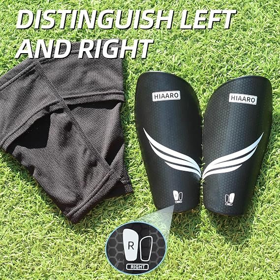Soccer Shin Guards for Kids Youth Adults, Shin Pads and Sleeves with Optimized Insert Pocket, Protective Soccer Equipment for Boys Girls Men Women - Image 6