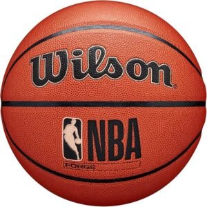 WILSON NBA Forge Indoor/Outdoor Basketball - Brown, Size 6-28.5"