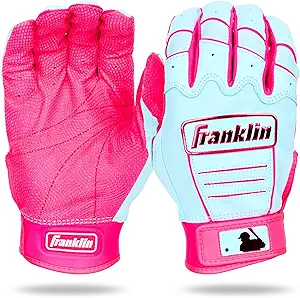 Franklin Sports MLB Baseball Batting Gloves - CFX Pro Youth and Adult - Baseball + Softball - Multiple Sizes + Colors